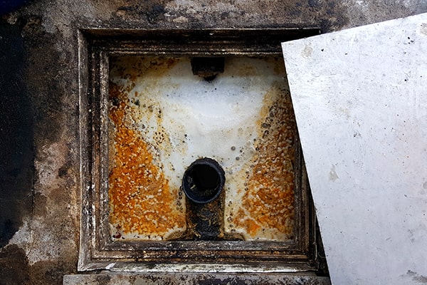 specialized vacuum trucks and high-pressure water jets are used for effective grease trap cleaning